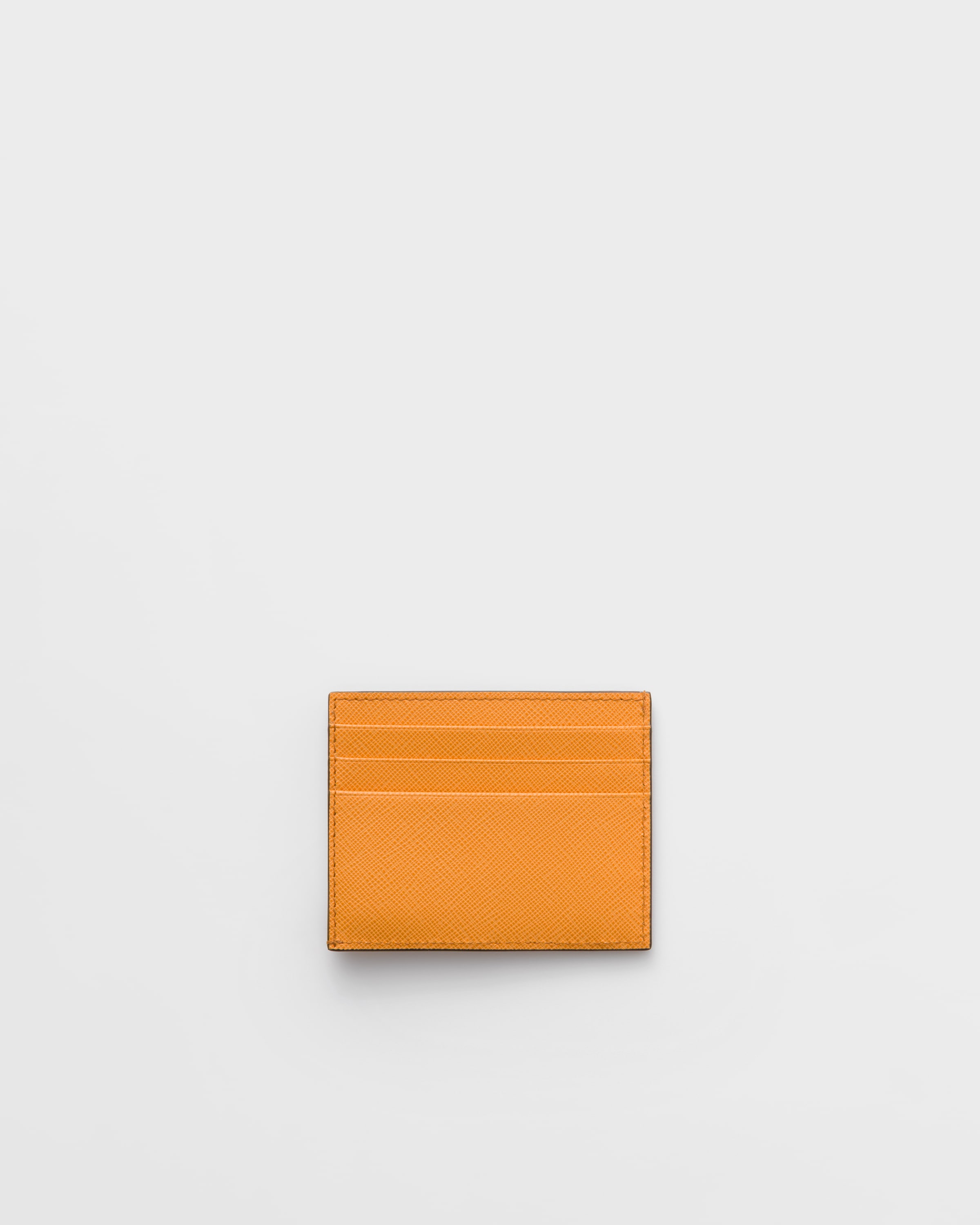 Saffiano leather card holder