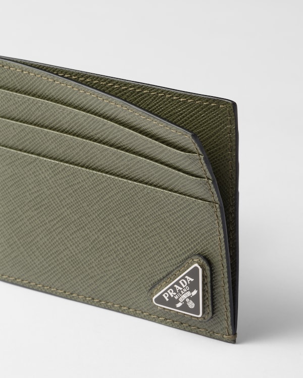Saffiano leather card holder Saffiano leather card holder