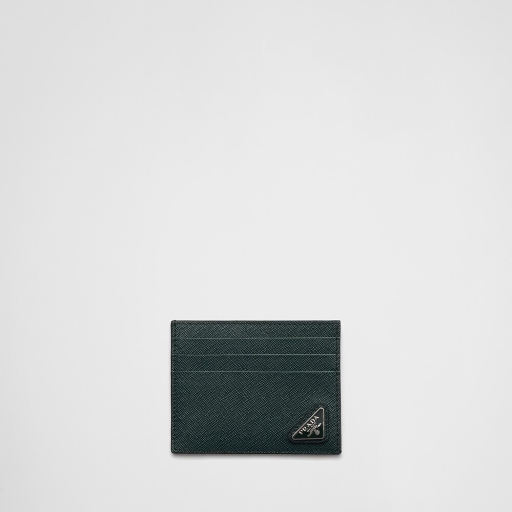 Prada Saffiano leather card holder 1