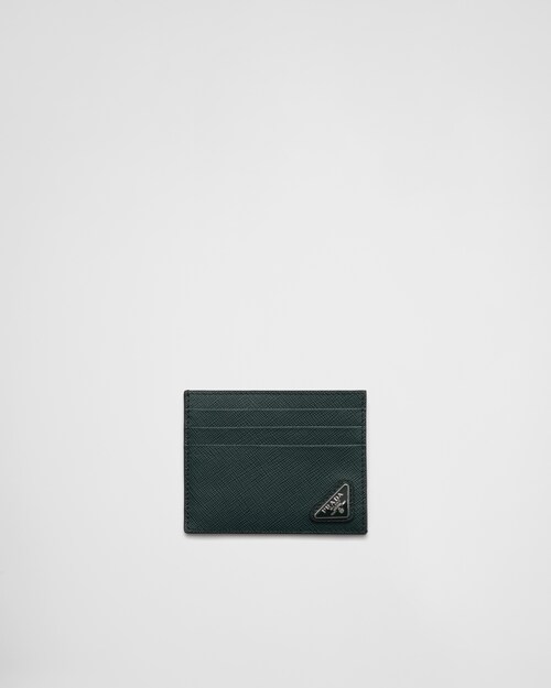 Prada Saffiano leather card holder 1