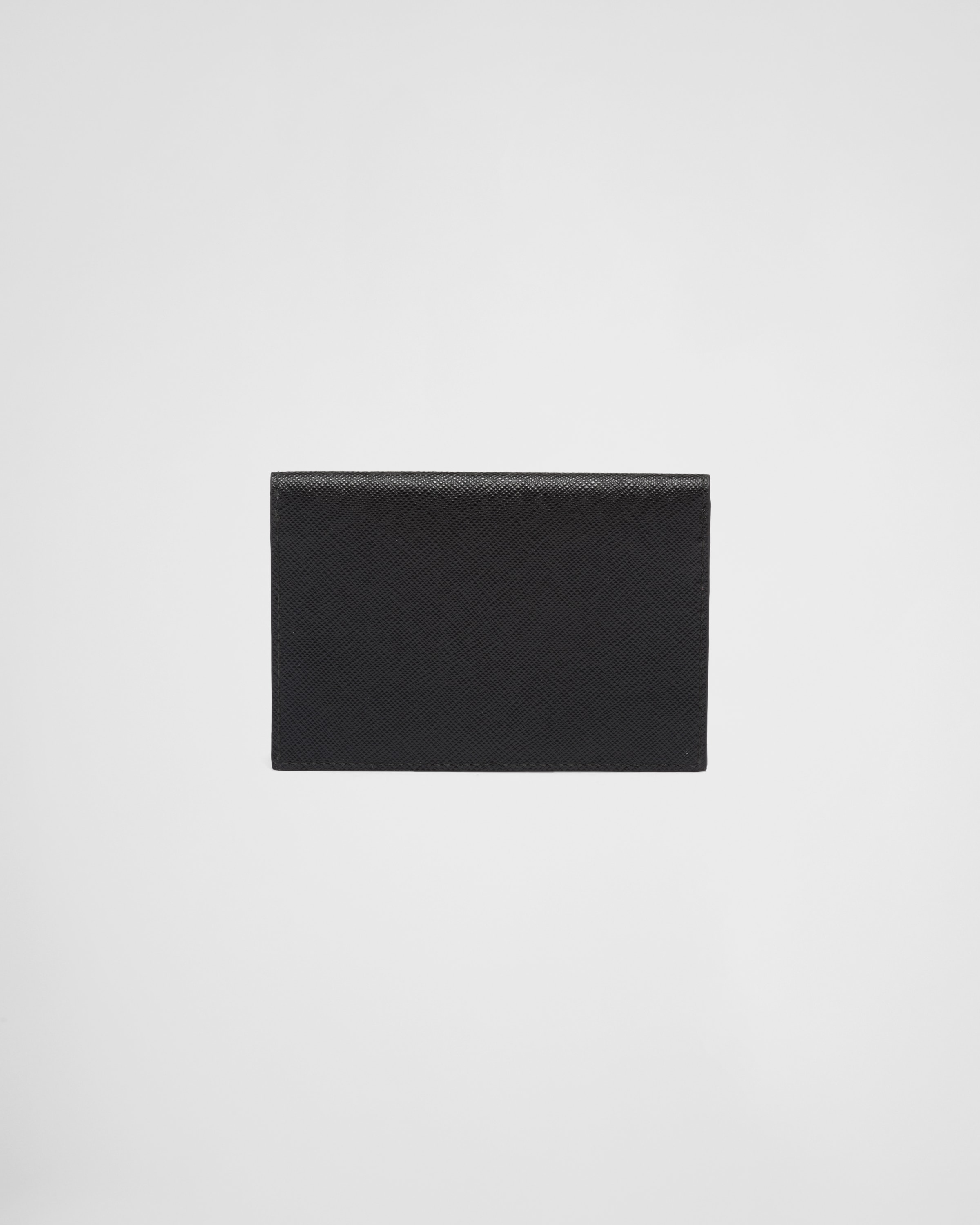 Black Saffiano Leather Document Holder PRADA