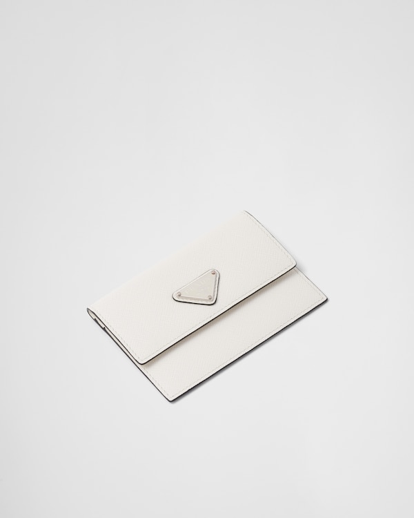 Saffiano leather document holder - White Saffiano leather document holder - White