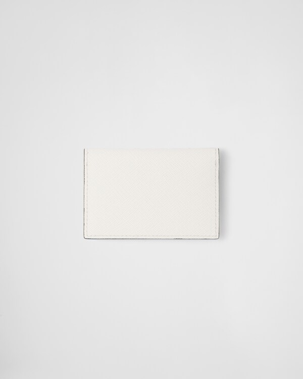 Tarjetero de piel Saffiano Tarjetero de piel Saffiano