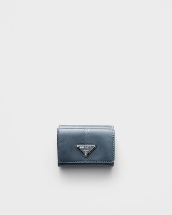 レザー 財布 - アビエーターブルー レザー 財布 - アビエーターブルー