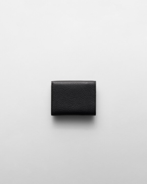 ヴィッテロダイノレザー 財布 - ブラック ヴィッテロダイノレザー 財布 - ブラック