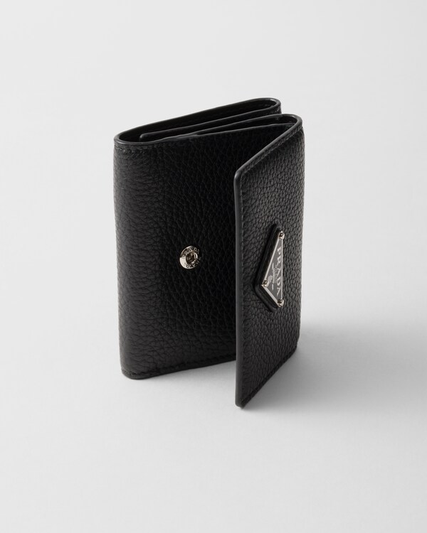 ヴィッテロダイノレザー 財布 - ブラック ヴィッテロダイノレザー 財布 - ブラック