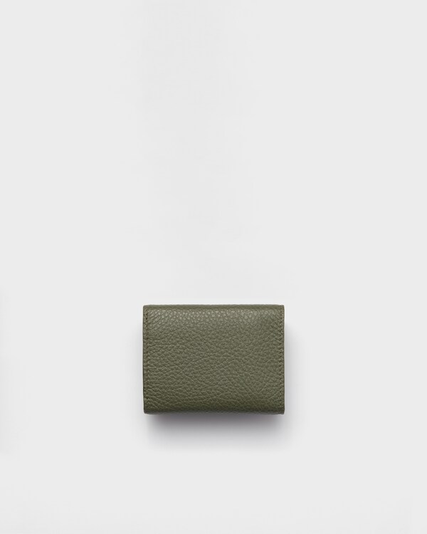Small leather wallet - Loden Green Small leather wallet - Loden Green