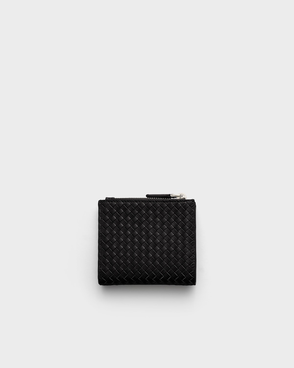 Small leather wallet - Black Small leather wallet - Black