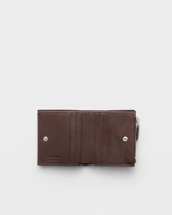 Small leather wallet - Sienna Small leather wallet - Sienna