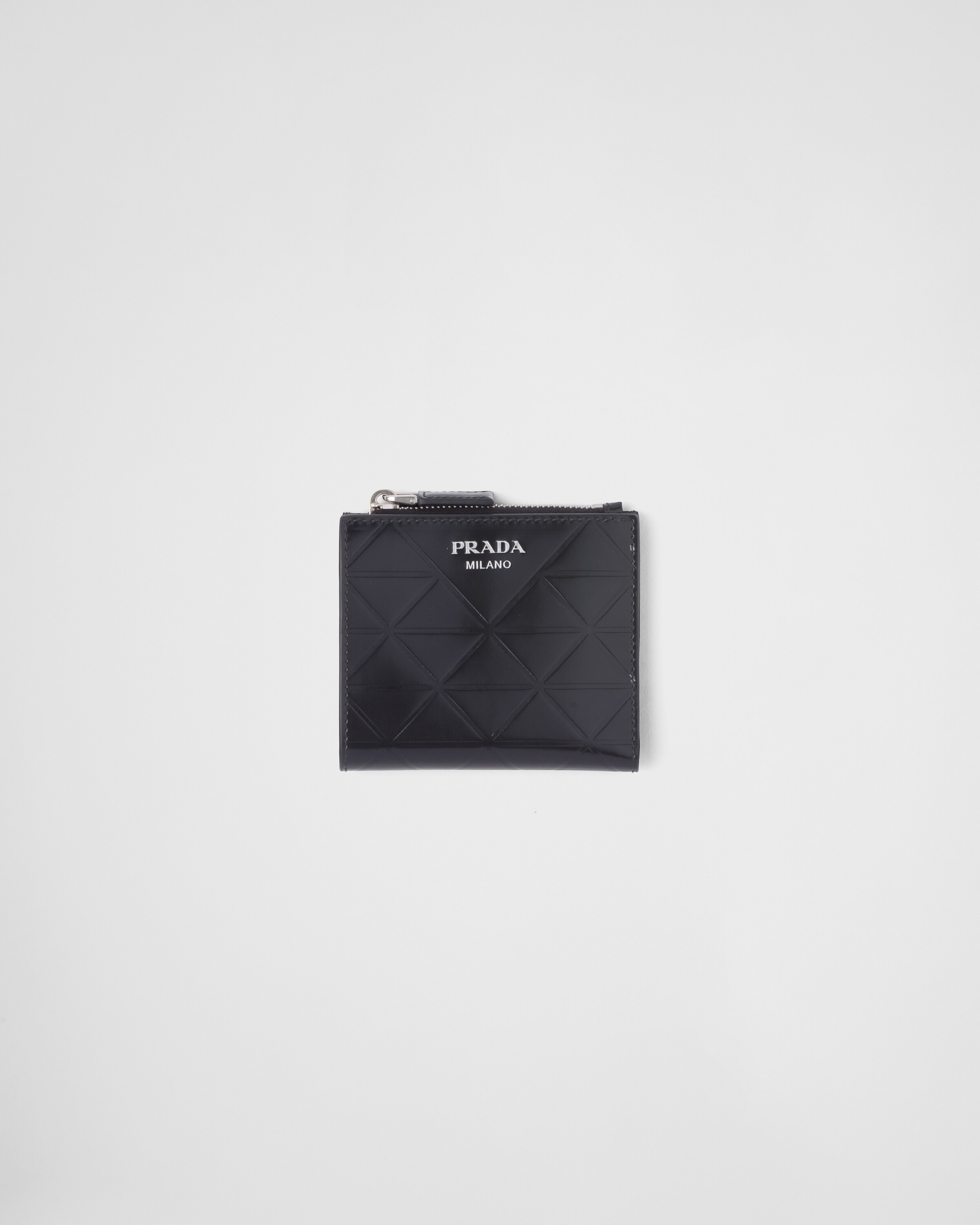 Prada small nylon wallet sales