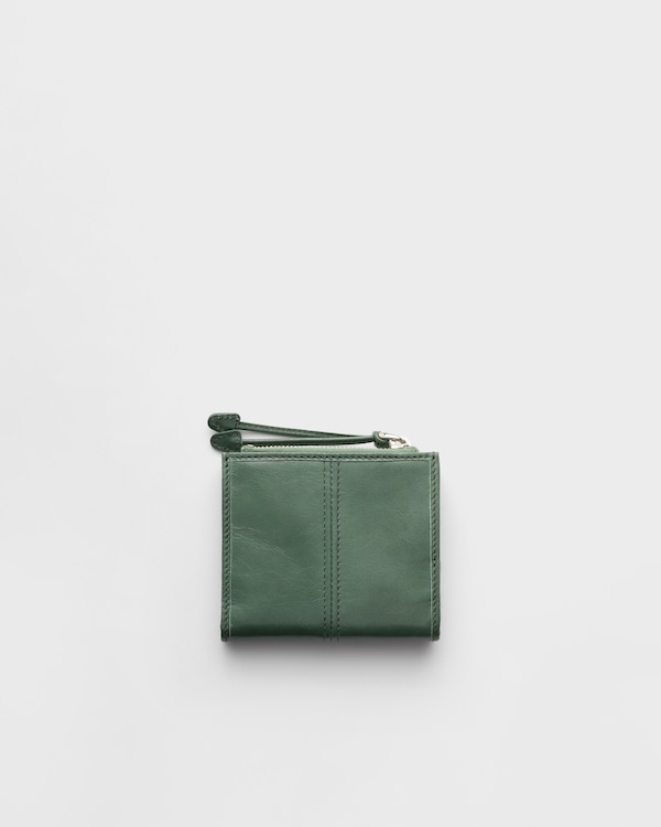 ソフトルックスレザー 財布 - セージグリーン ソフトルックスレザー 財布 - セージグリーン