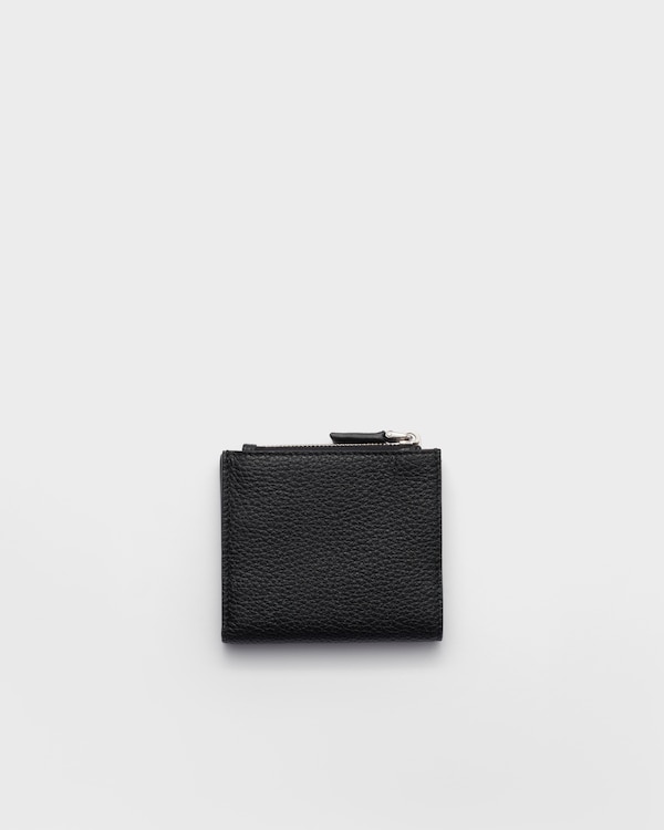 ヴィッテロダイノレザー 財布 - ブラック/ローデングリーン ヴィッテロダイノレザー 財布 - ブラック/ローデングリーン