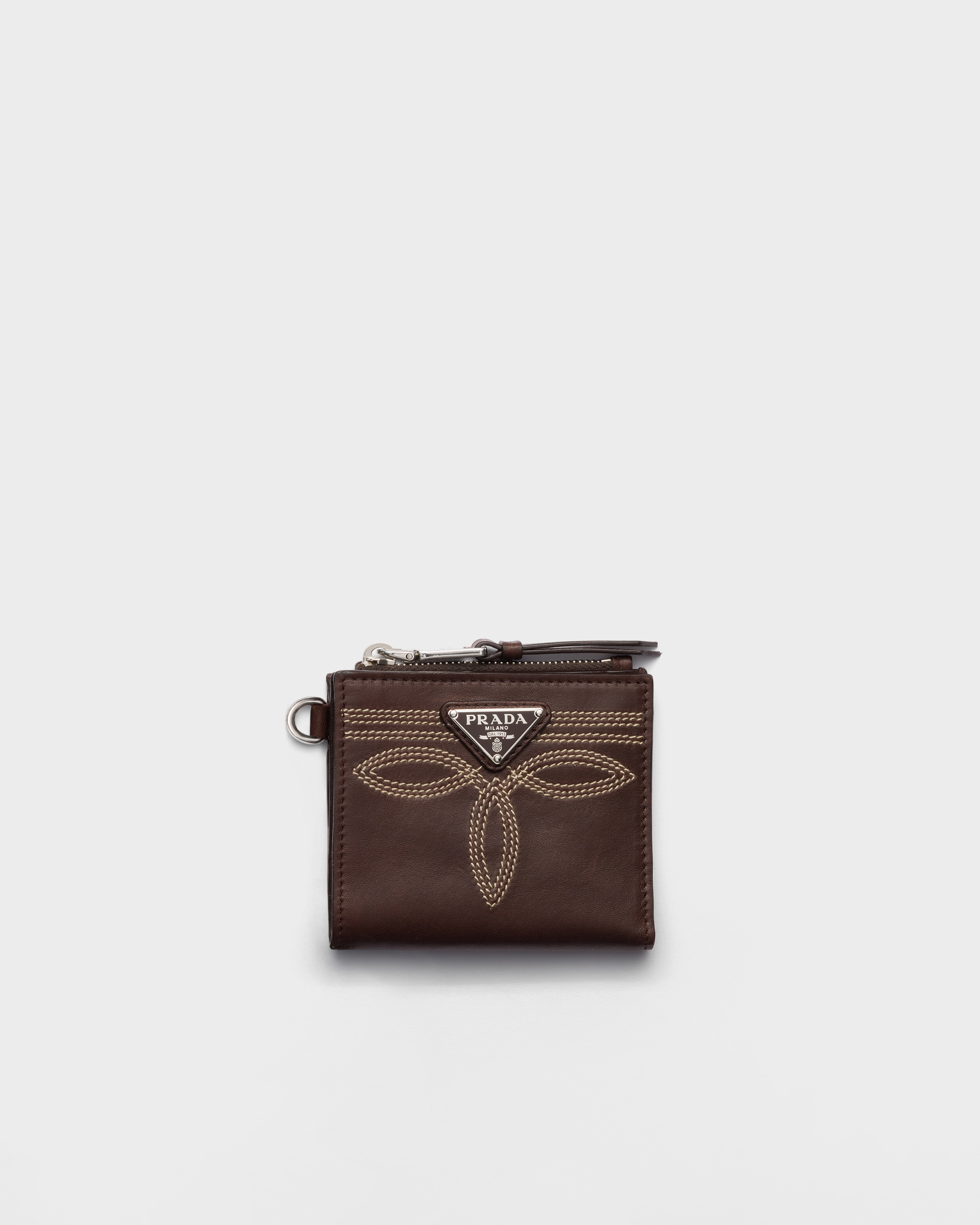 シエナブラウン ナッパレザー 財布 | PRADA - 日本