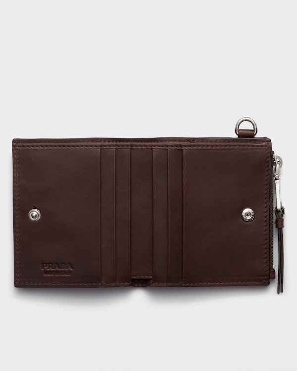 ナッパレザー 財布 - シエナブラウン ナッパレザー 財布 - シエナブラウン