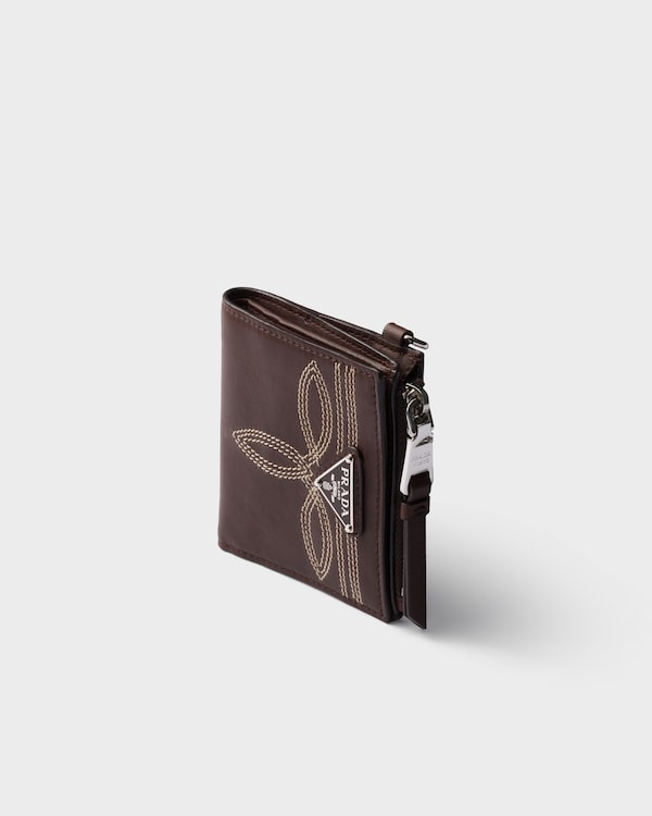 ナッパレザー 財布 - シエナブラウン ナッパレザー 財布 - シエナブラウン