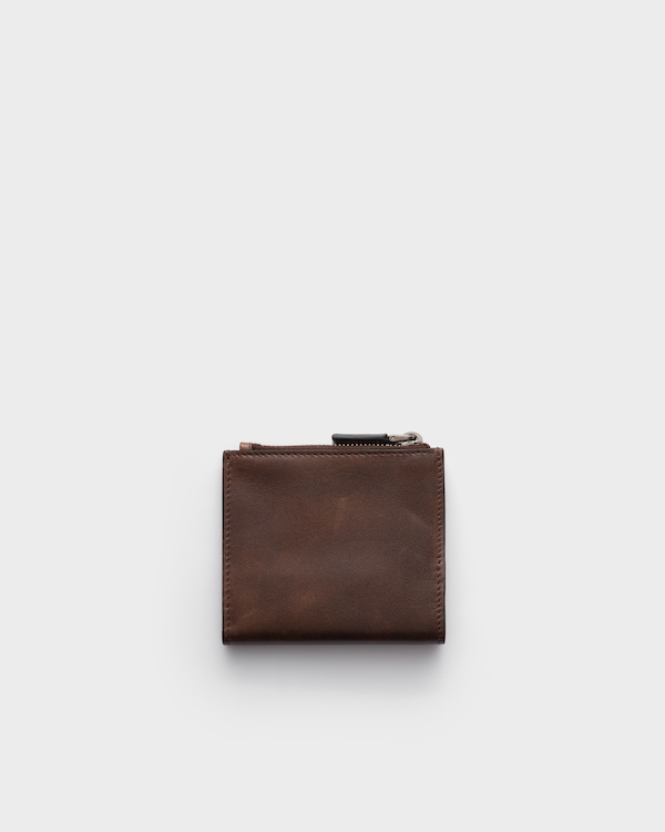 Small leather wallet - Cocoa Brown Small leather wallet - Cocoa Brown