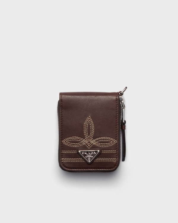 ナッパレザー 財布 - シエナブラウン ナッパレザー 財布 - シエナブラウン