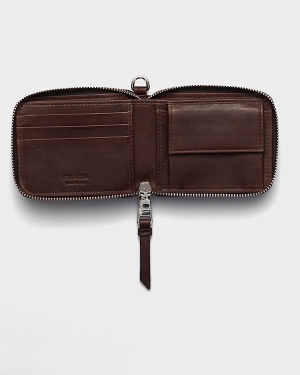 ナッパレザー 財布 - シエナブラウン ナッパレザー 財布 - シエナブラウン