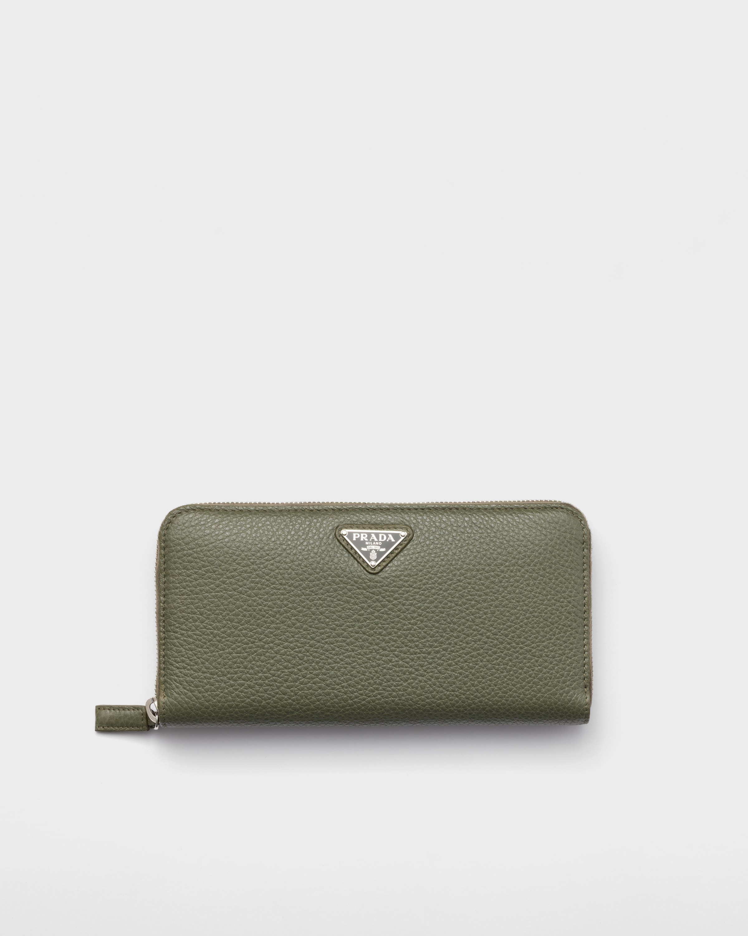 ブラック ヴィッテロダイノレザー 財布 | PRADA
