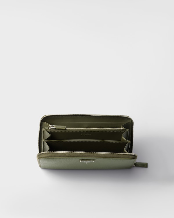 ヴィッテロダイノレザー 財布 - グリーン ヴィッテロダイノレザー 財布 - グリーン