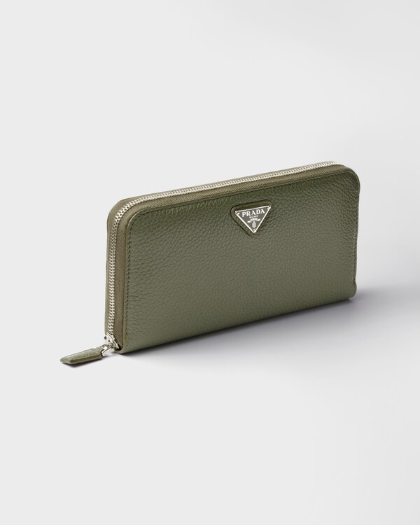 ヴィッテロダイノレザー 財布 - グリーン ヴィッテロダイノレザー 財布 - グリーン