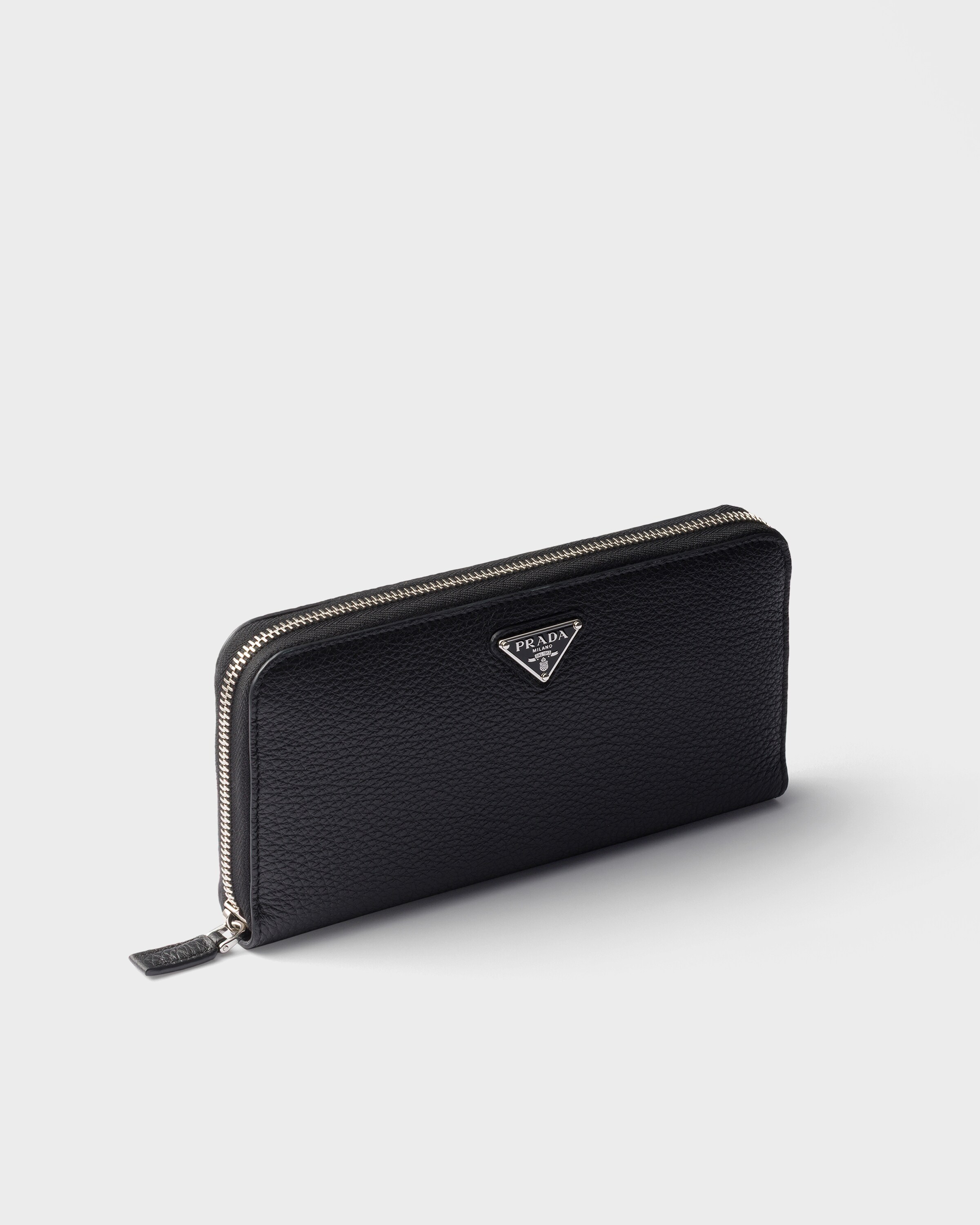 ブラック/バーガンディ ヴィッテロダイノレザー 財布 | PRADA - 日本