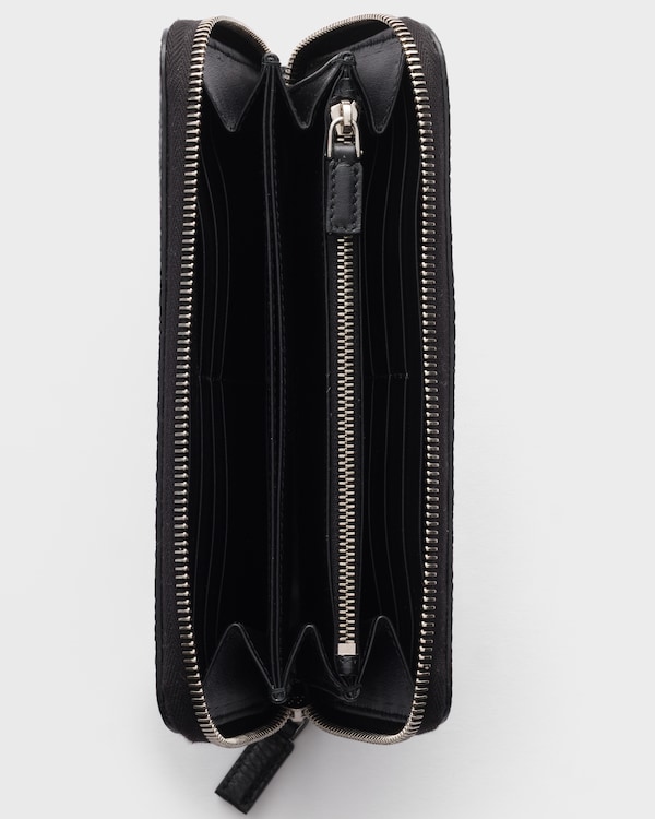 Leather wallet - Black Leather wallet - Black