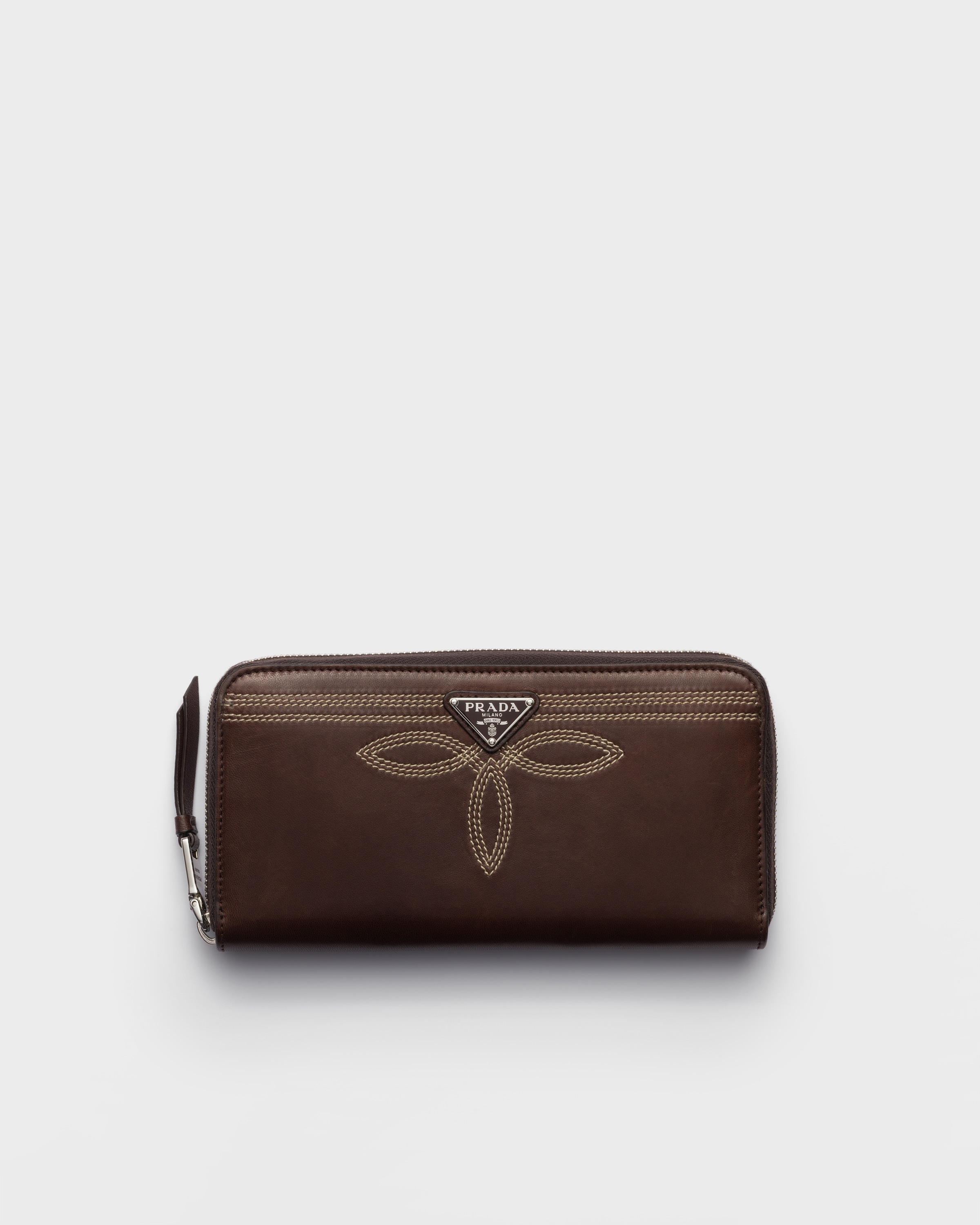 シエナブラウン ナッパレザー 財布 | PRADA - 日本