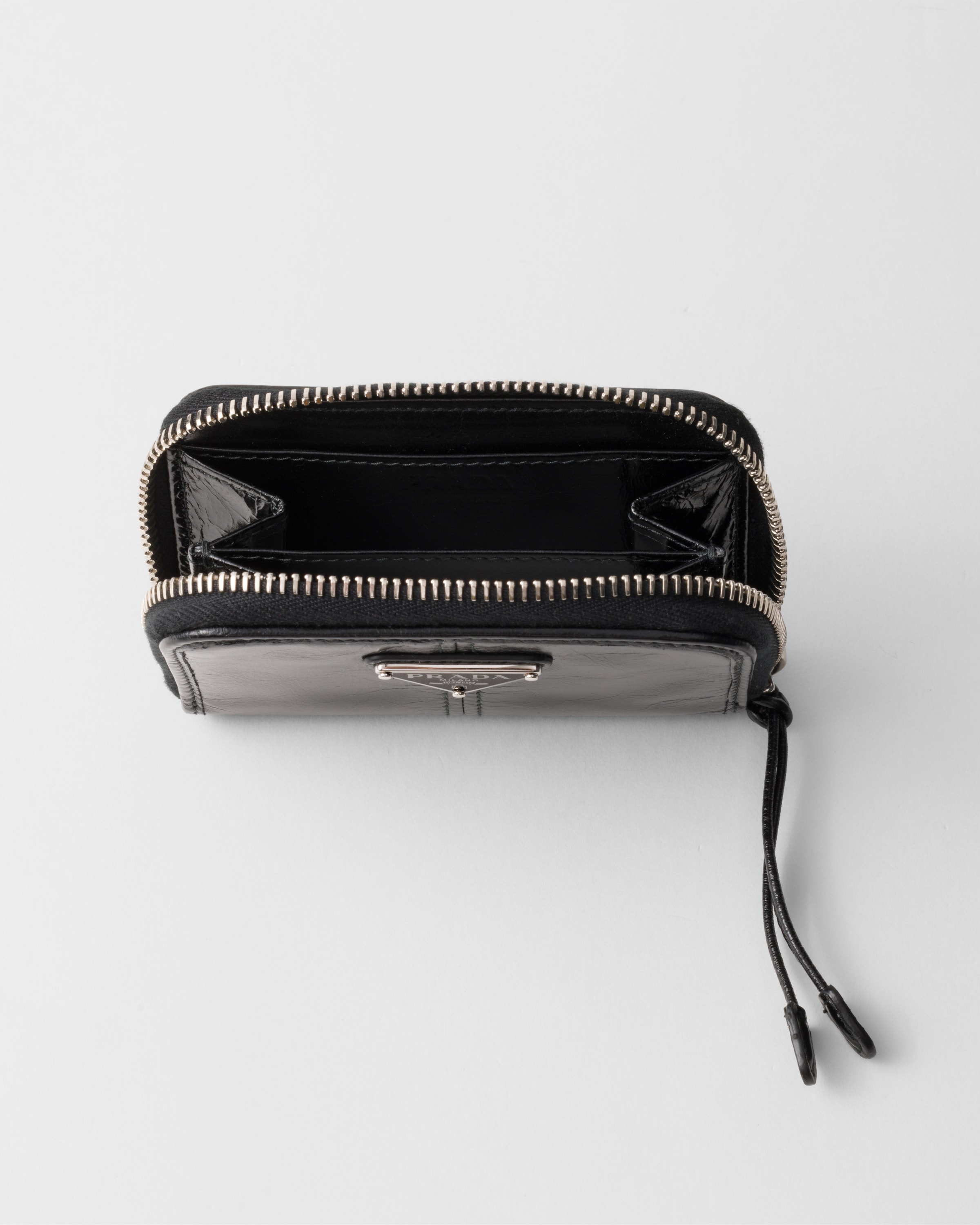 ブラック ソフトルックスレザー コインケース | PRADA