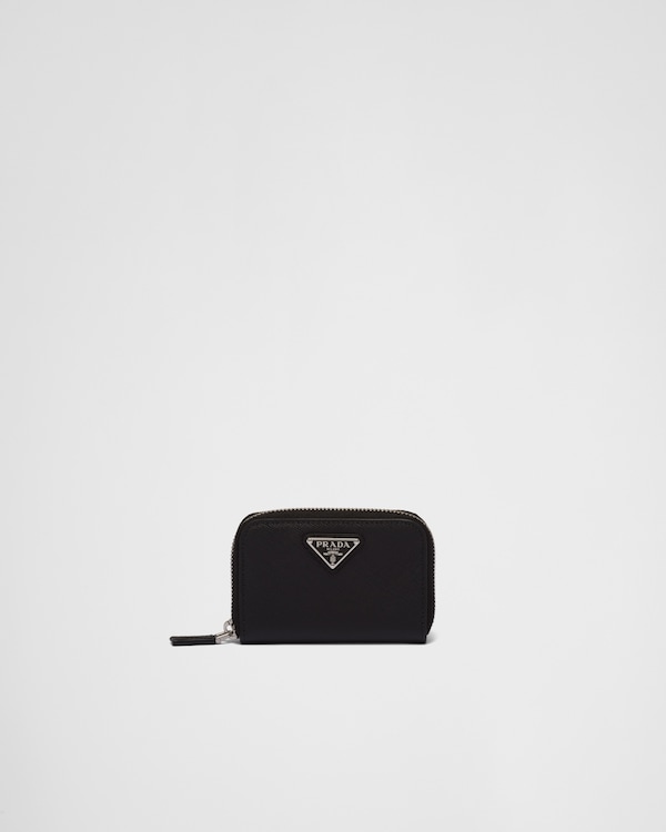 Black Saffiano Leather Wallet | PRADA