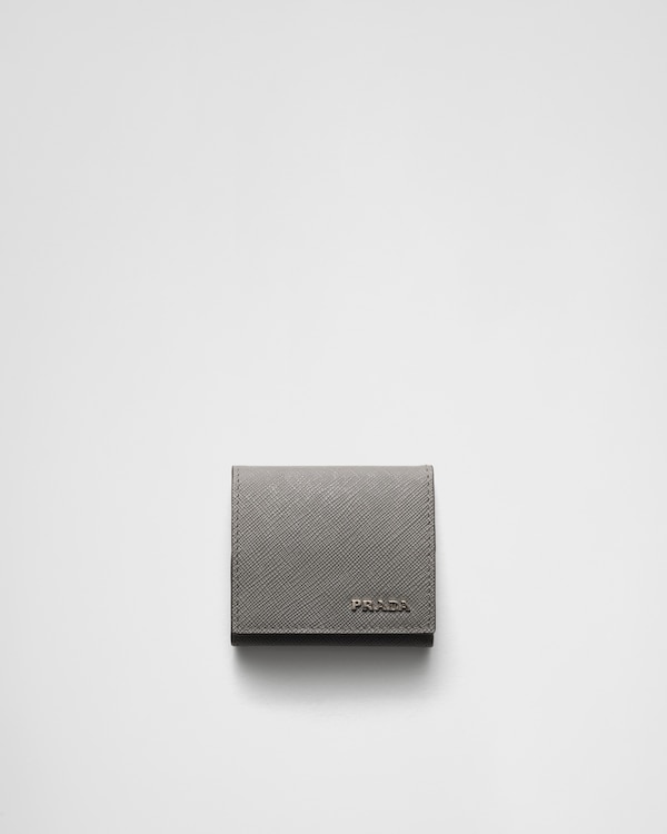 ブラック ヴィッテロダイノレザー コインケース | PRADA