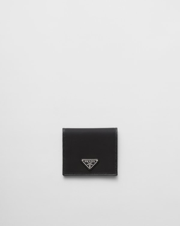 【最安値に挑戦】 Small Black Saffiano PRADA | wallet leather 小物