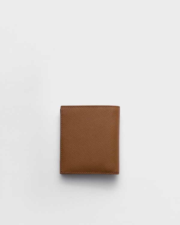 Saffiano leather wallet - Leather/Talc Saffiano leather wallet - Leather/Talc