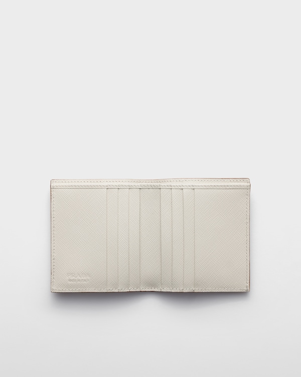 Saffiano leather wallet - Leather/Talc Saffiano leather wallet - Leather/Talc