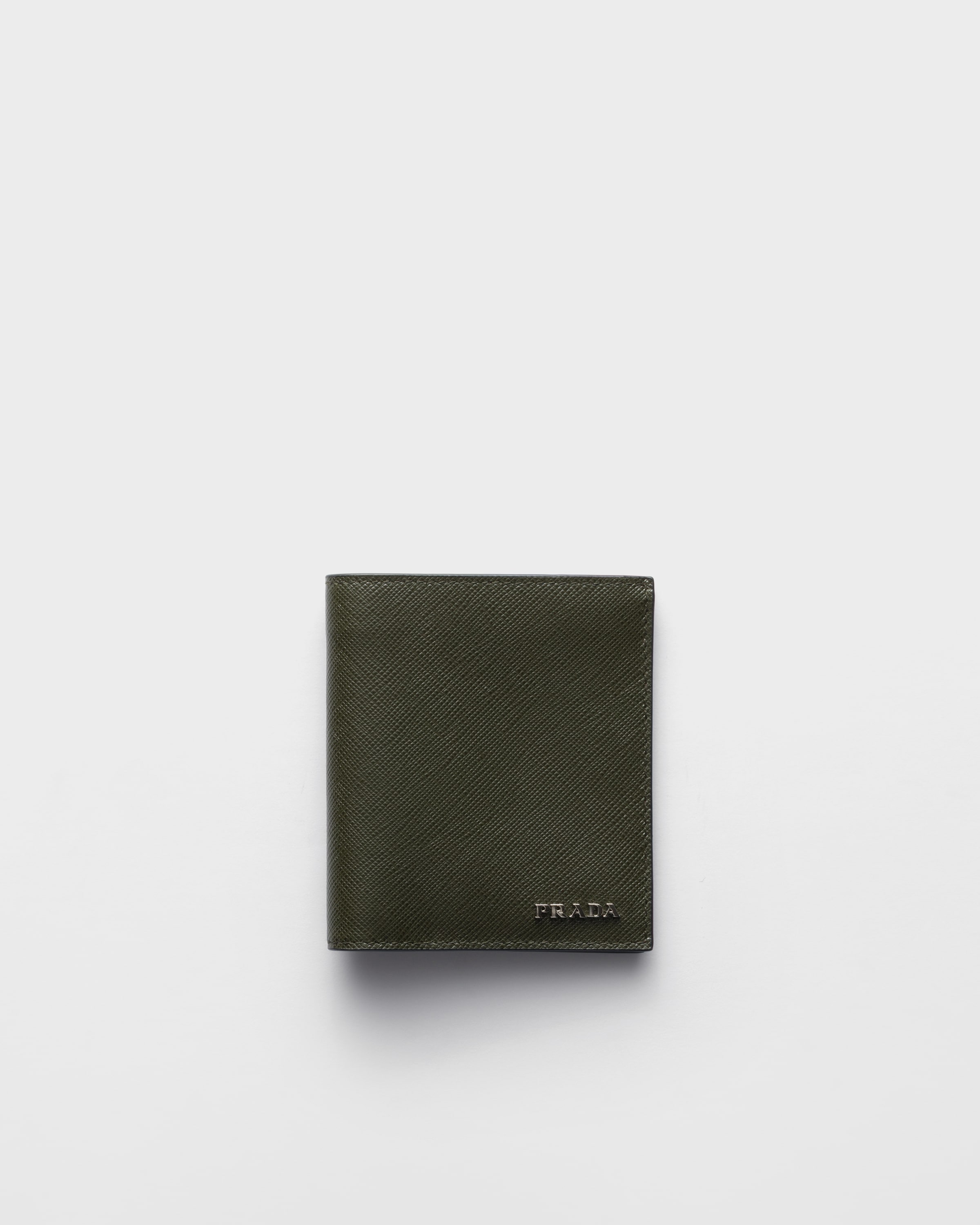 カモフラージュ/バーガンディ サフィアーノレザー 財布 | PRADA