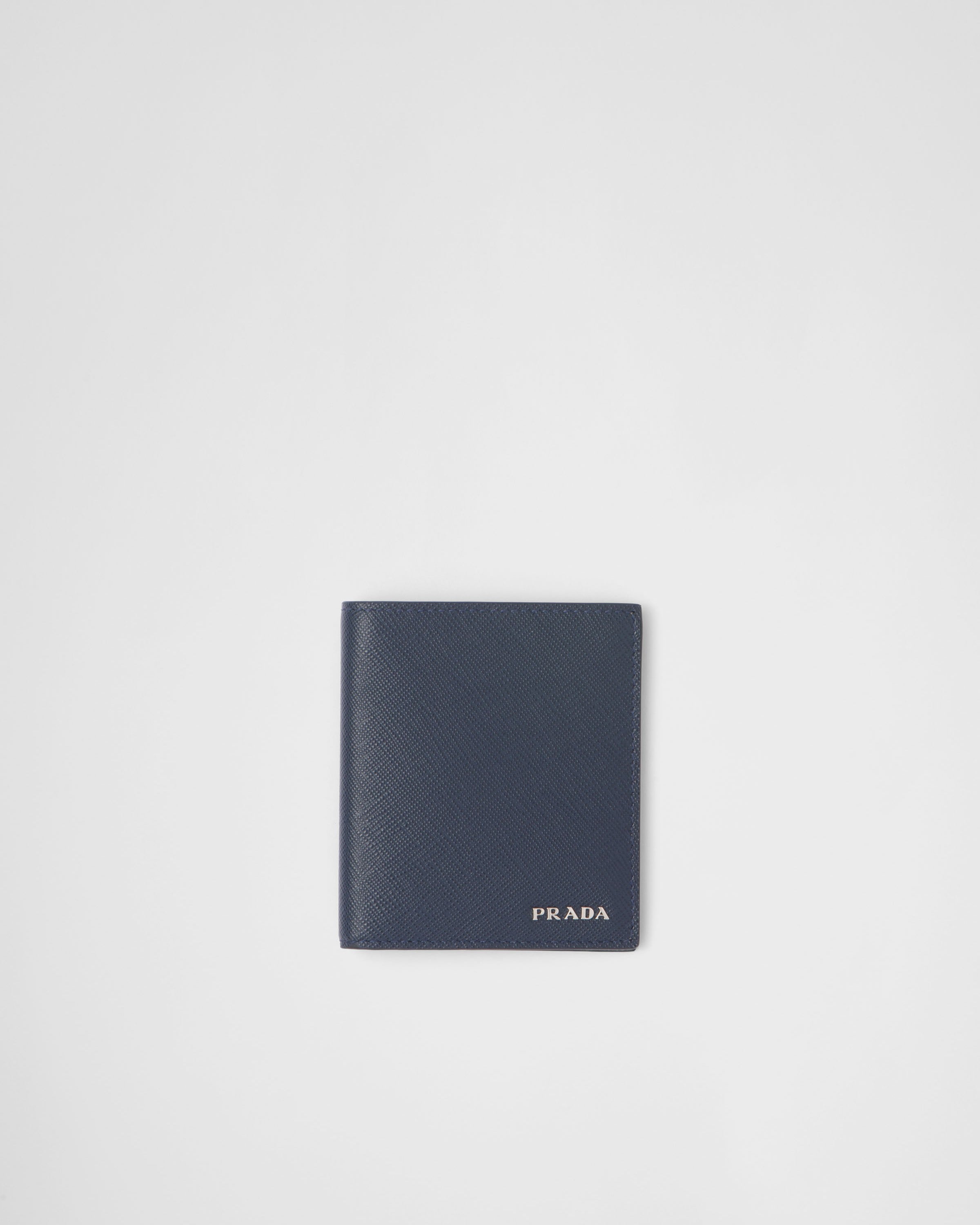 Prada men's wallet deals saffiano leather