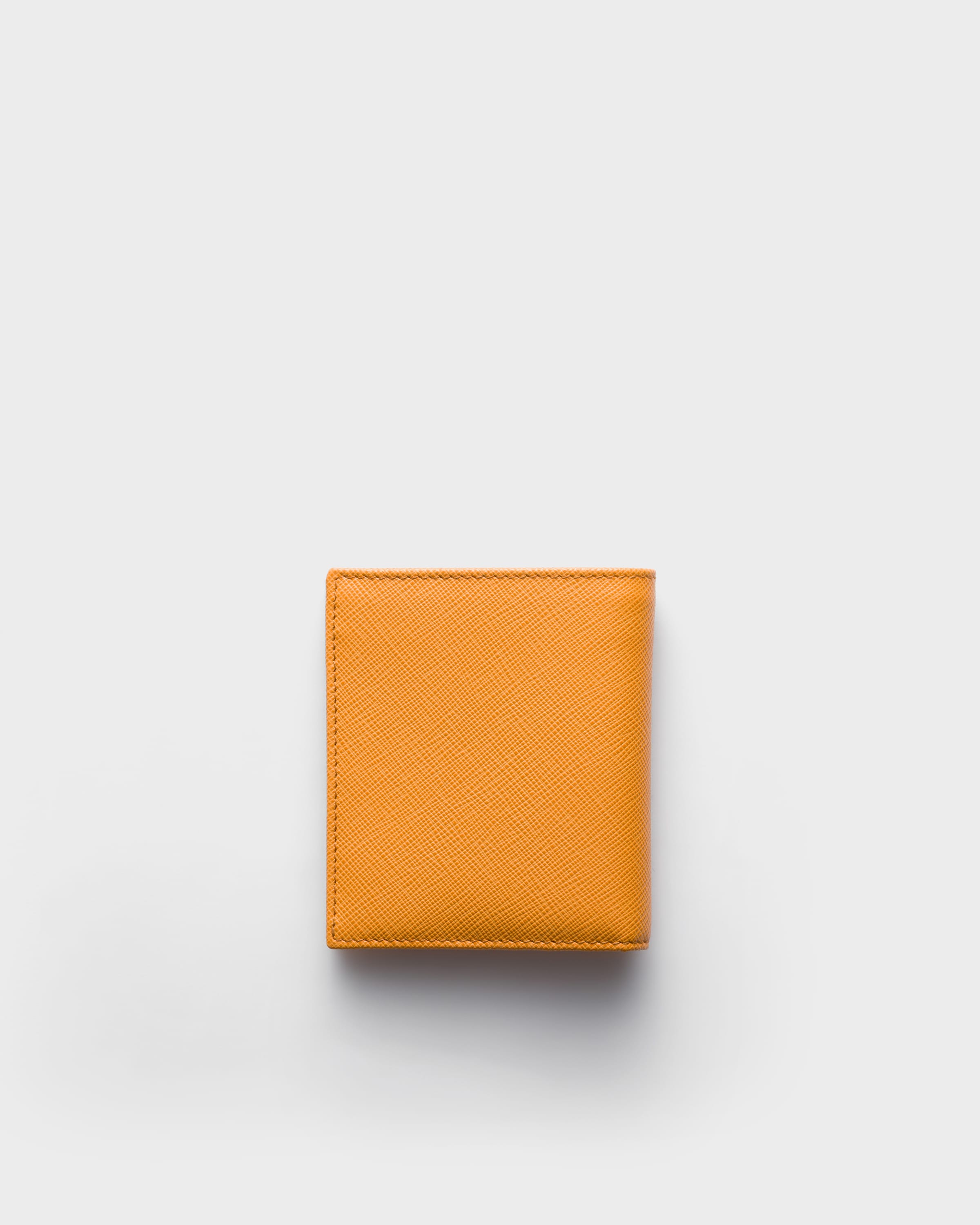 Amber Saffiano Leather Wallet | PRADA - United States