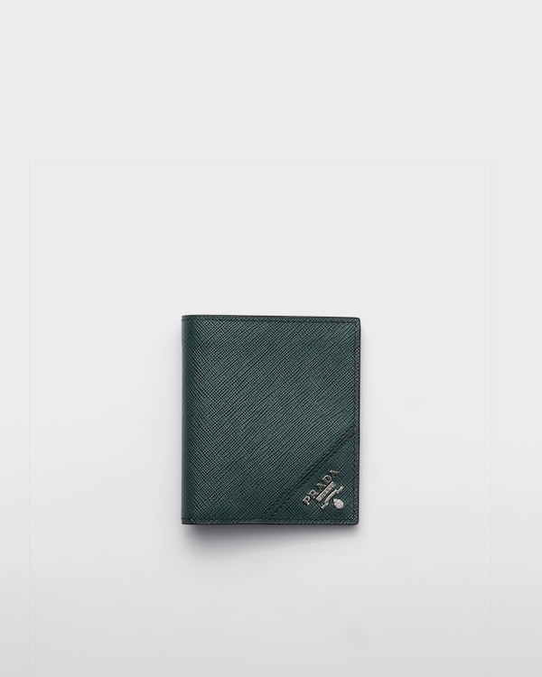 Black Saffiano Leather Wallet | PRADA