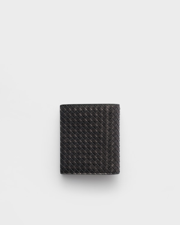 Leather wallet - Black Leather wallet - Black