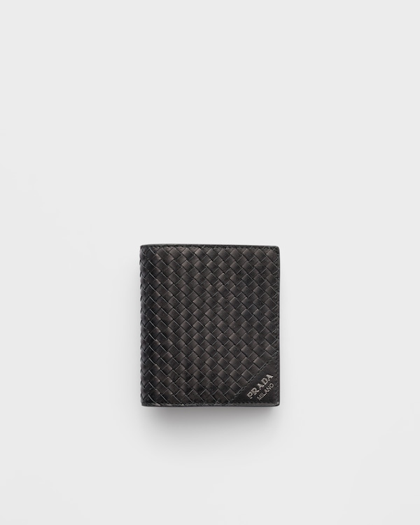 Leather wallet - Black Leather wallet - Black