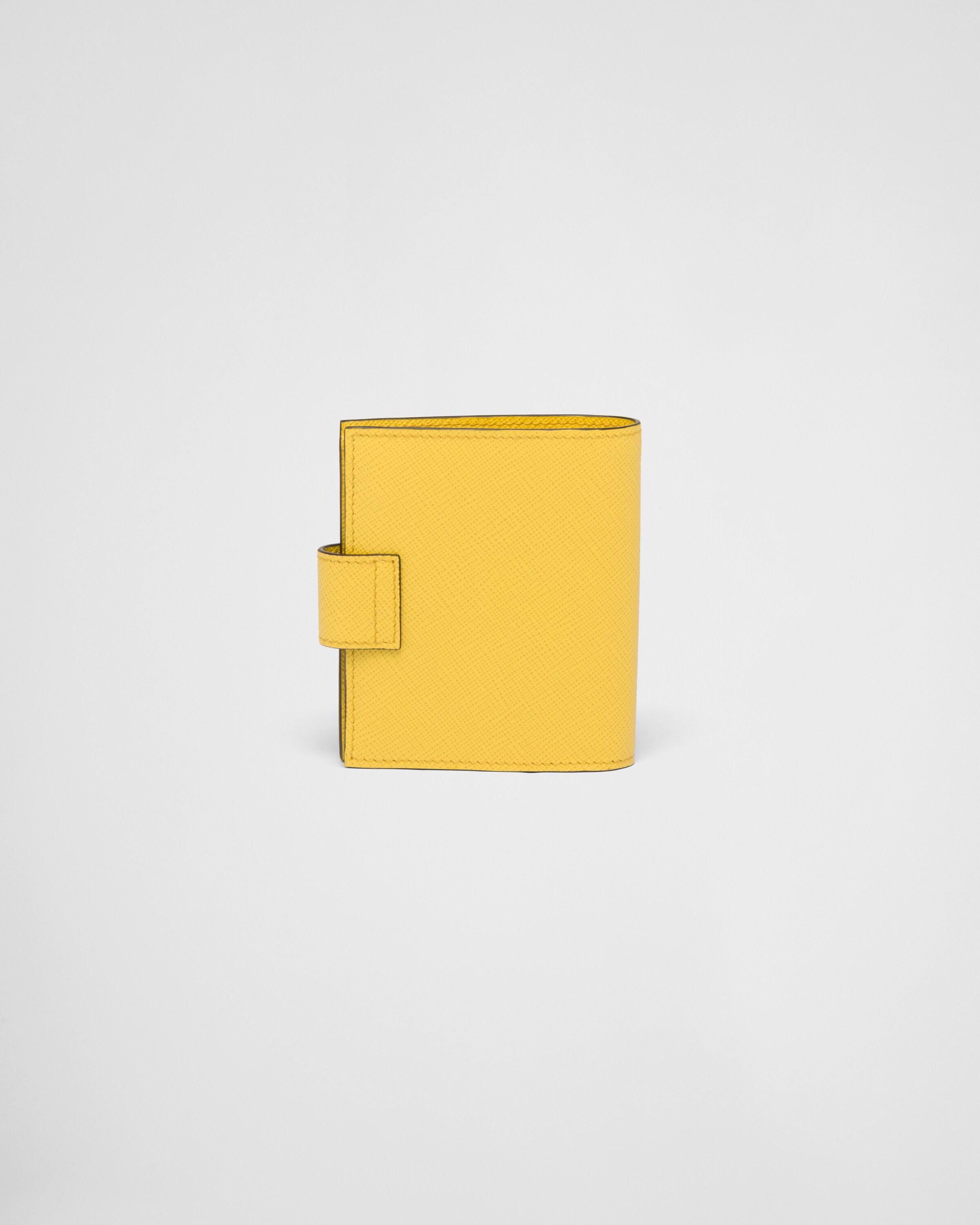 Yellow prada wallet sales