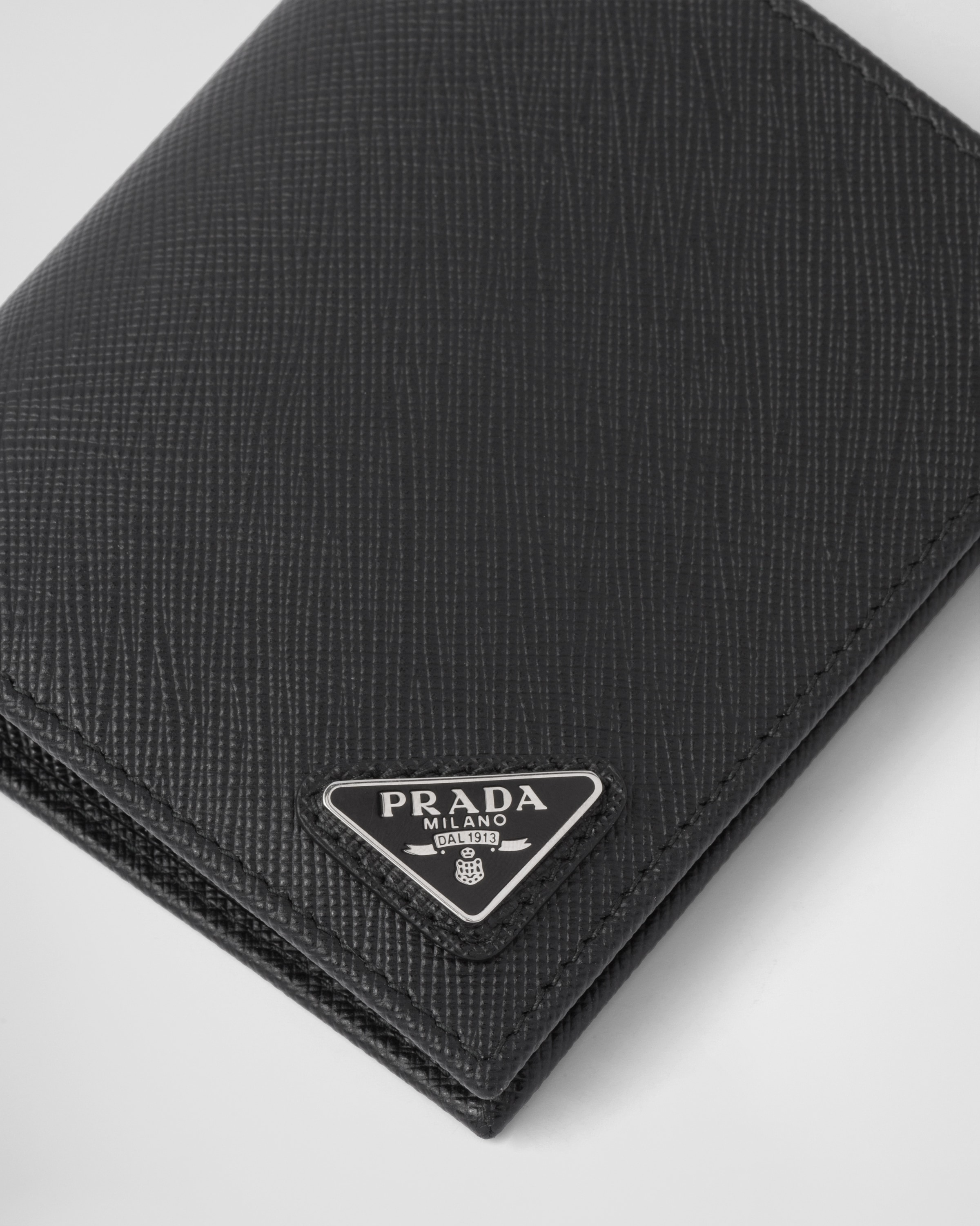 Prada money clip card holder top