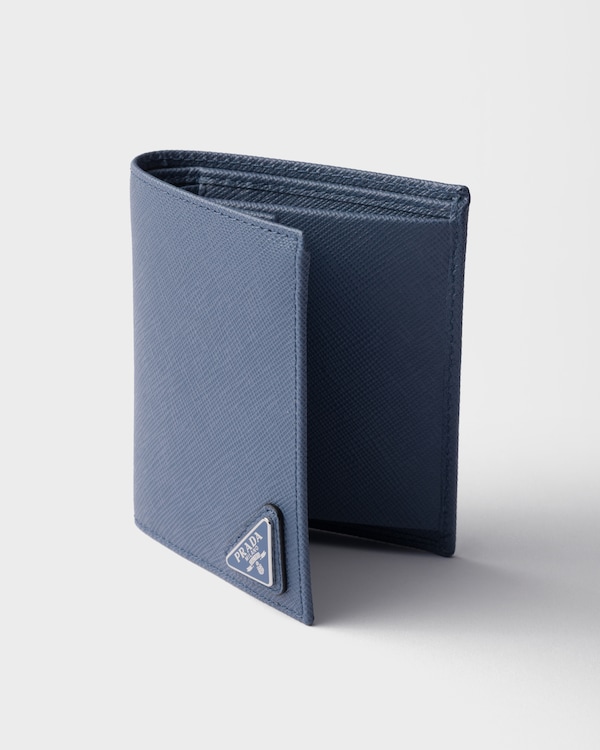 Cartera de piel Saffiano - Azul Aviación Cartera de piel Saffiano - Azul Aviación