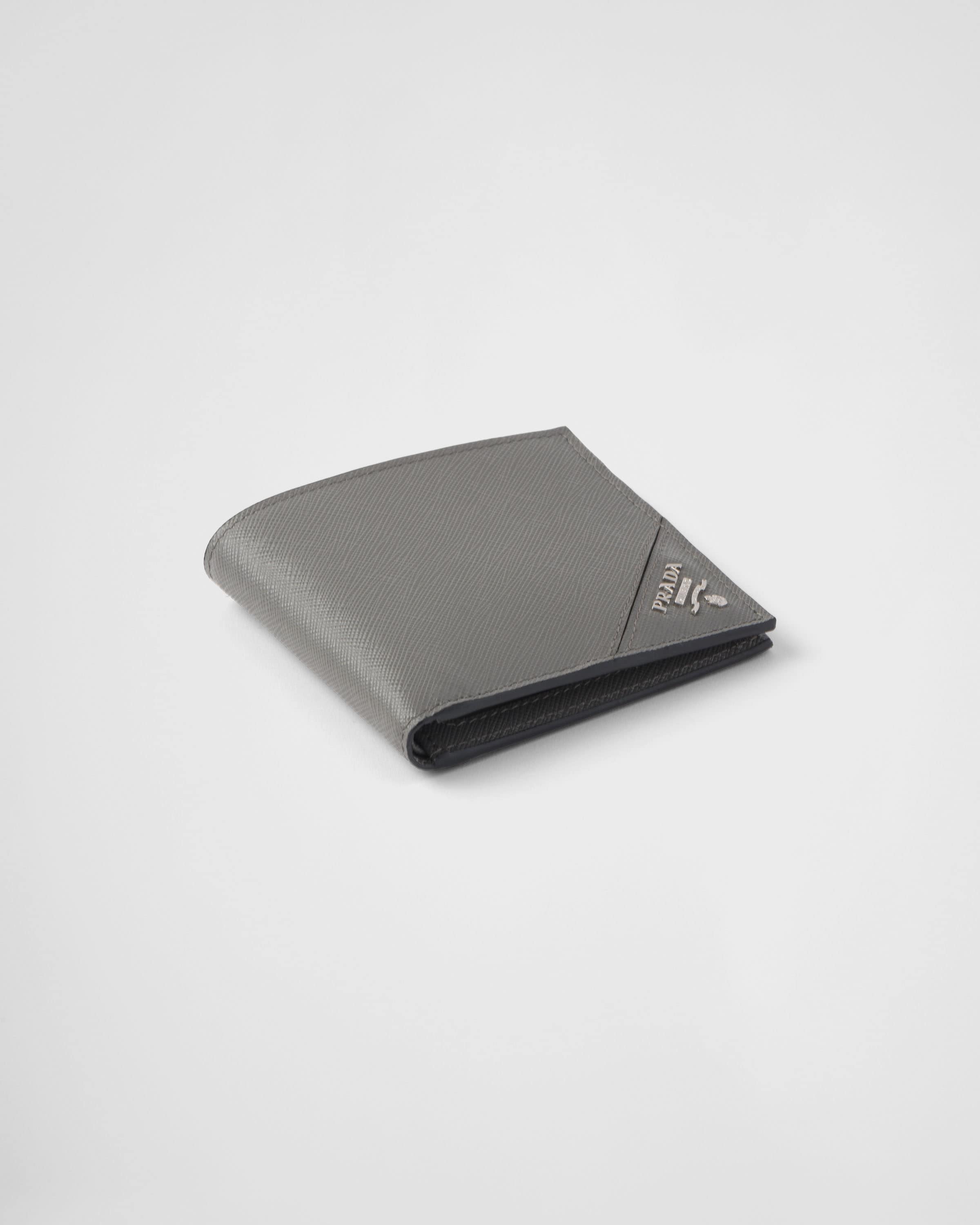 Prada grey wallet top