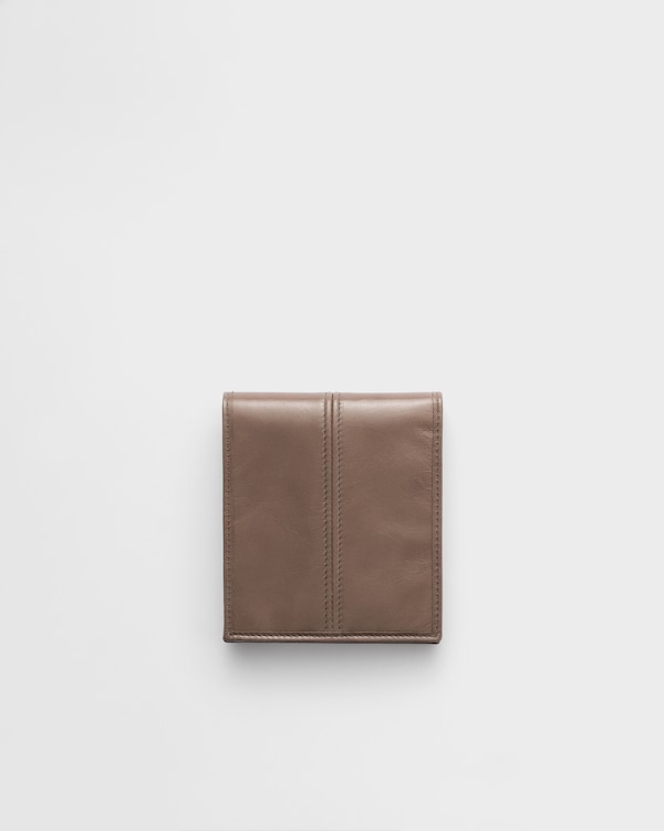 Leather wallet - Clay Grey Leather wallet - Clay Grey