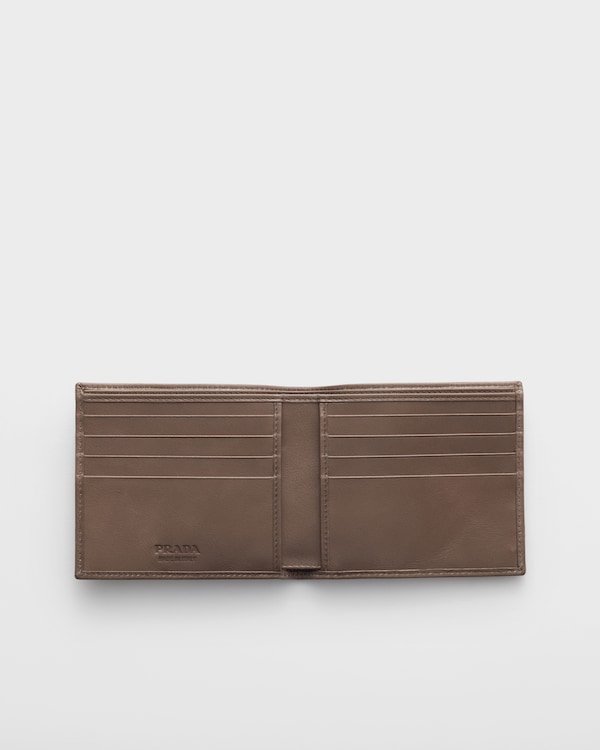 Leather wallet - Clay Grey Leather wallet - Clay Grey