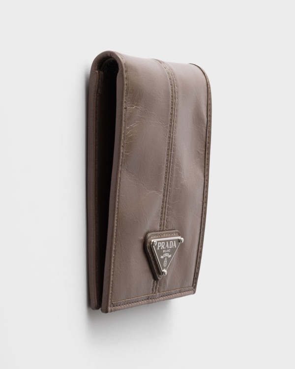 Leather wallet - Clay Grey Leather wallet - Clay Grey