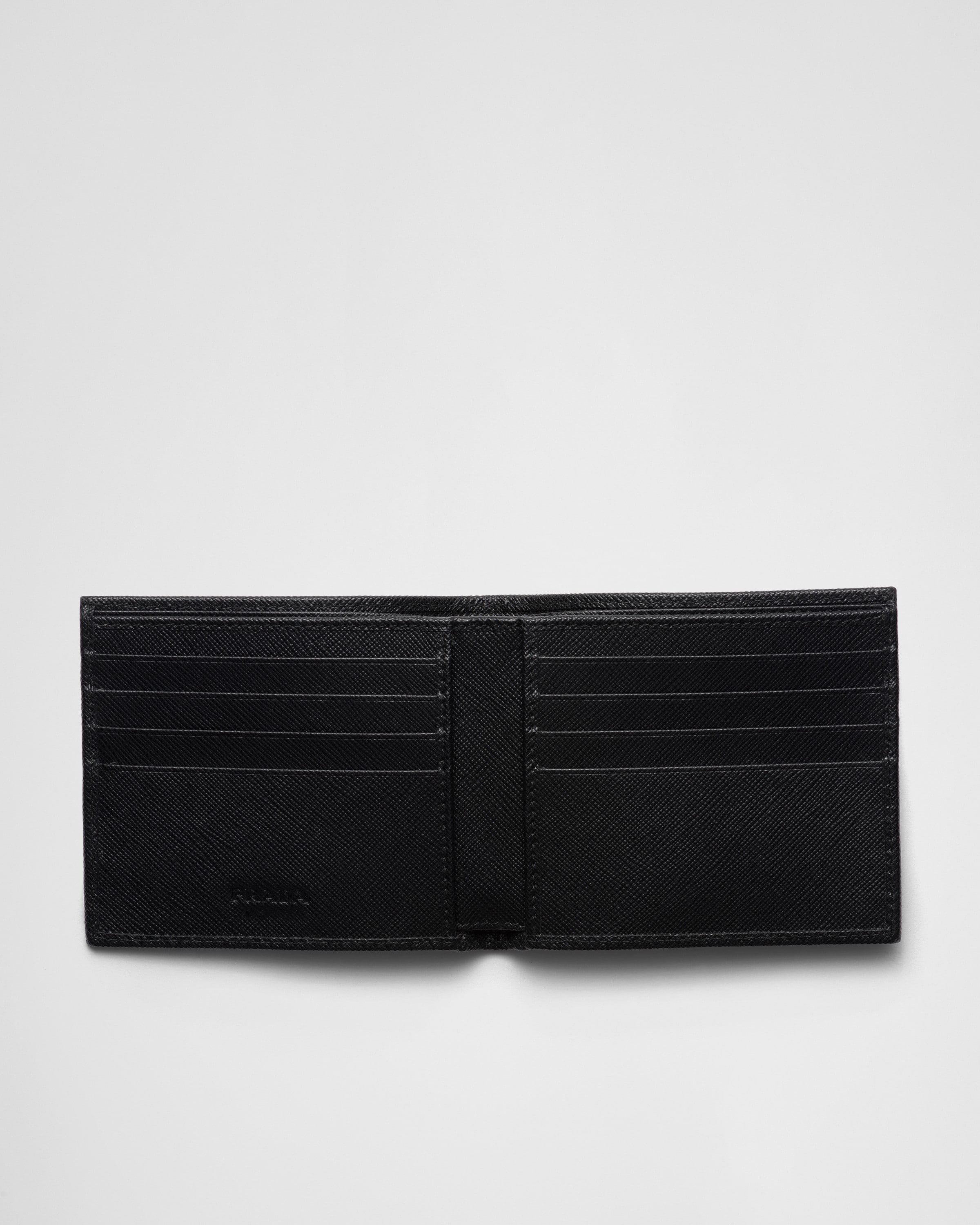 Black Re nylon Wallet PRADA