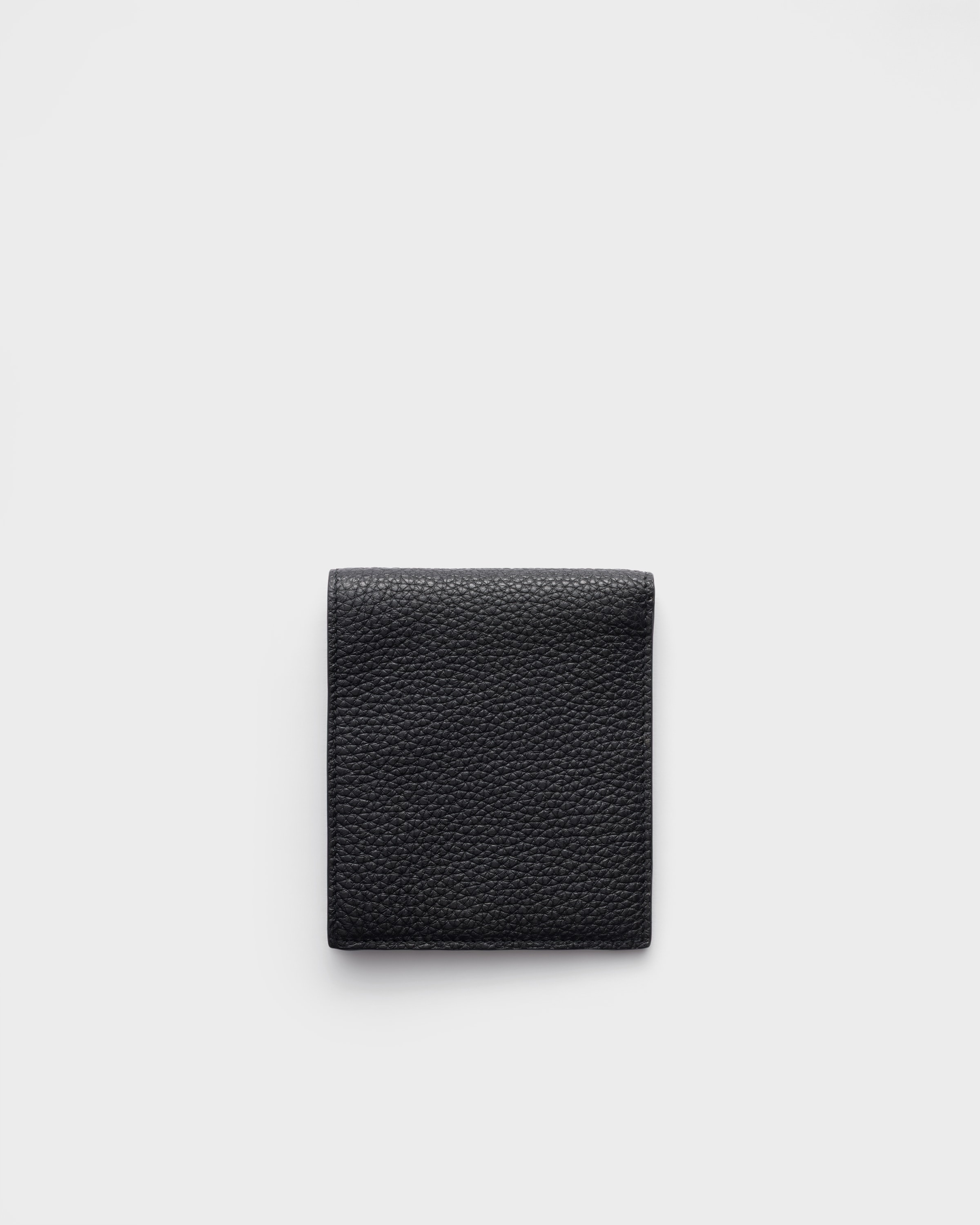 Black Leather Wallet | PRADA - Saudi Arabia