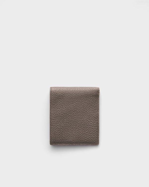 Leather wallet - Bamboo Gray Leather wallet - Bamboo Gray